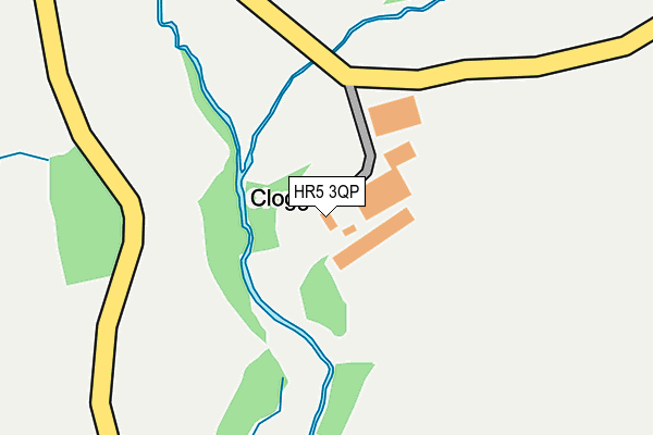HR5 3QP map - OS OpenMap – Local (Ordnance Survey) HR5 3QP map - OS OpenMap – Local (Ordnance Survey)