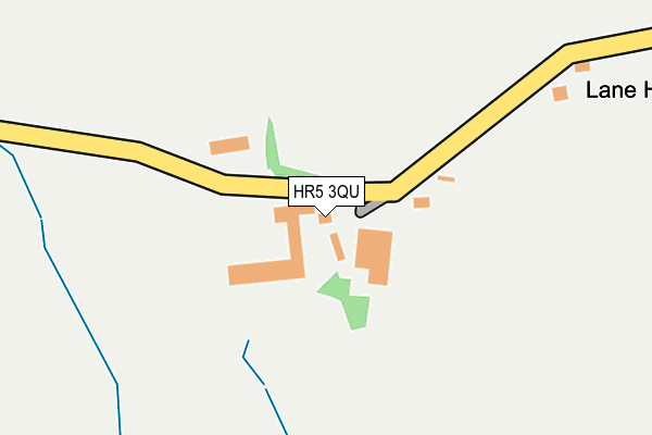 HR5 3QU map - OS OpenMap – Local (Ordnance Survey) HR5 3QU map - OS OpenMap – Local (Ordnance Survey)