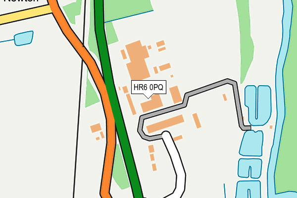 HR6 0PQ map - OS OpenMap – Local (Ordnance Survey) HR6 0PQ map - OS OpenMap – Local (Ordnance Survey)