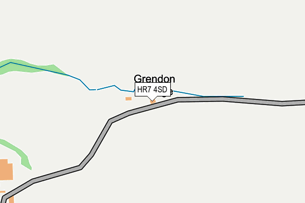 HR7 4SD map - OS OpenMap – Local (Ordnance Survey) HR7 4SD map - OS OpenMap – Local (Ordnance Survey)