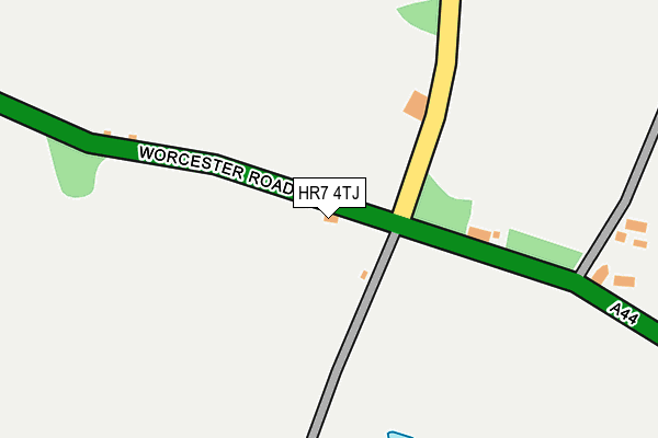 HR7 4TJ map - OS OpenMap – Local (Ordnance Survey) HR7 4TJ map - OS OpenMap – Local (Ordnance Survey)