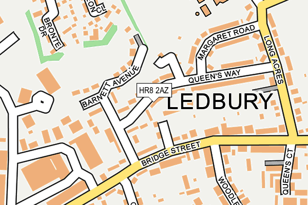 HR8 2AZ map - OS OpenMap – Local (Ordnance Survey) HR8 2AZ map - OS OpenMap – Local (Ordnance Survey)