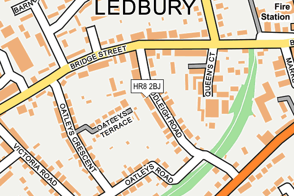 HR8 2BJ map - OS OpenMap – Local (Ordnance Survey) HR8 2BJ map - OS OpenMap – Local (Ordnance Survey)