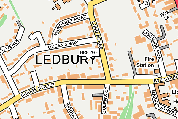 HR8 2GF map - OS OpenMap – Local (Ordnance Survey) HR8 2GF map - OS OpenMap – Local (Ordnance Survey)