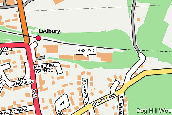 HR8 2YD map - OS OpenMap – Local (Ordnance Survey) HR8 2YD map - OS OpenMap – Local (Ordnance Survey)
