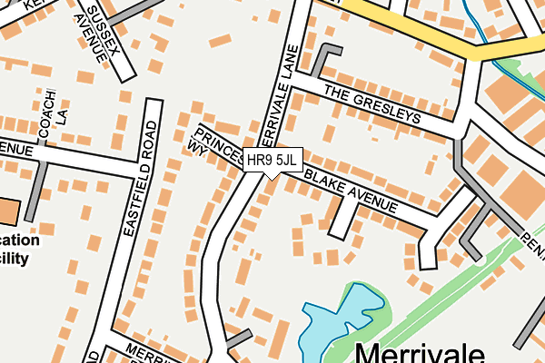 HR9 5JL map - OS OpenMap – Local (Ordnance Survey) HR9 5JL map - OS OpenMap – Local (Ordnance Survey)