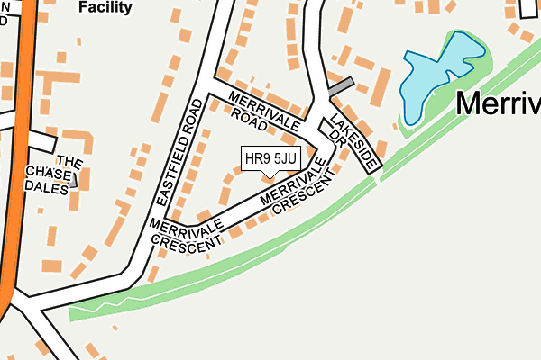 HR9 5JU map - OS OpenMap – Local (Ordnance Survey) HR9 5JU map - OS OpenMap – Local (Ordnance Survey)
