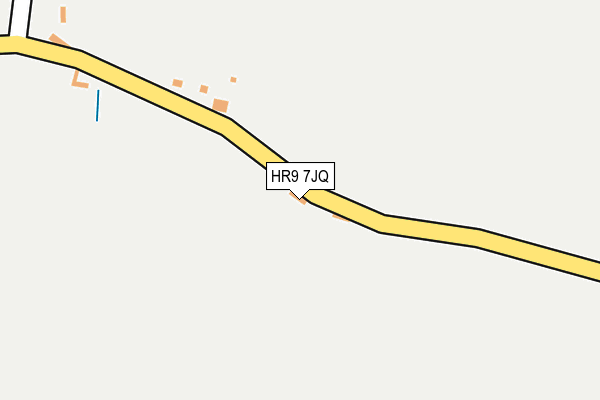 HR9 7JQ map - OS OpenMap – Local (Ordnance Survey) HR9 7JQ map - OS OpenMap – Local (Ordnance Survey)