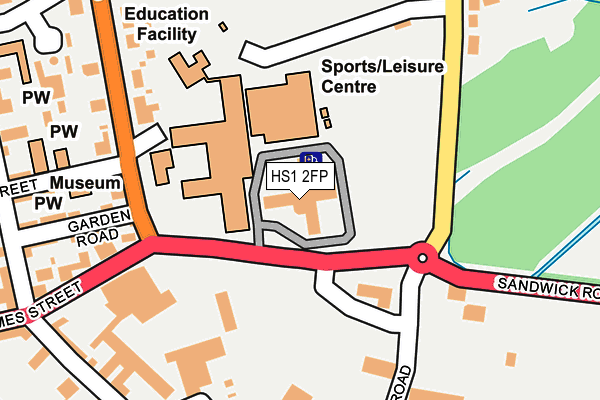 HS1 2FP map - OS OpenMap – Local (Ordnance Survey) HS1 2FP map - OS OpenMap – Local (Ordnance Survey)