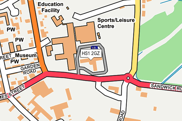 HS1 2GZ map - OS OpenMap – Local (Ordnance Survey) HS1 2GZ map - OS OpenMap – Local (Ordnance Survey)