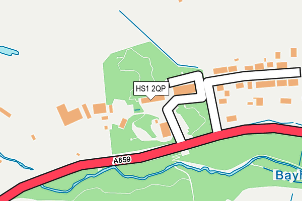HS1 2QP map - OS OpenMap – Local (Ordnance Survey) HS1 2QP map - OS OpenMap – Local (Ordnance Survey)