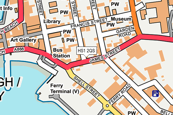 HS1 2QS map - OS OpenMap – Local (Ordnance Survey) HS1 2QS map - OS OpenMap – Local (Ordnance Survey)