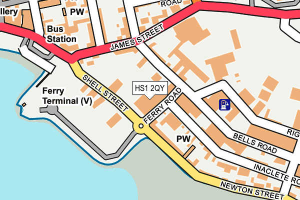 HS1 2QY map - OS OpenMap – Local (Ordnance Survey) HS1 2QY map - OS OpenMap – Local (Ordnance Survey)