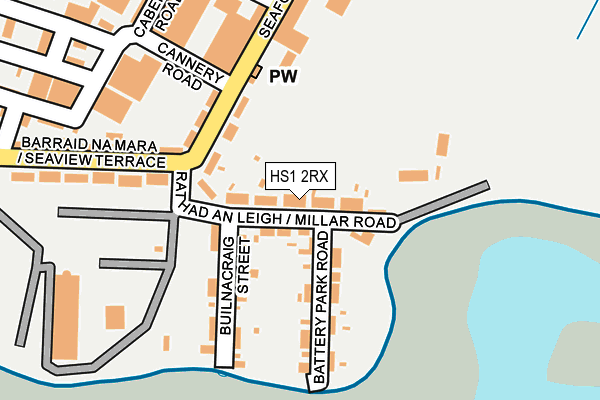 HS1 2RX map - OS OpenMap – Local (Ordnance Survey) HS1 2RX map - OS OpenMap – Local (Ordnance Survey)