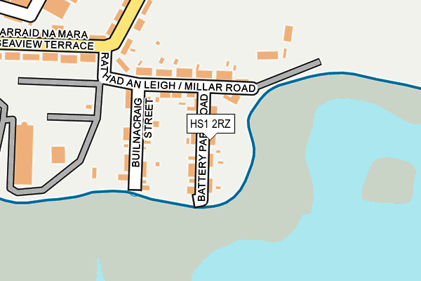 HS1 2RZ map - OS OpenMap – Local (Ordnance Survey) HS1 2RZ map - OS OpenMap – Local (Ordnance Survey)