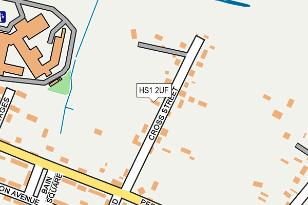 HS1 2UF map - OS OpenMap – Local (Ordnance Survey) HS1 2UF map - OS OpenMap – Local (Ordnance Survey)