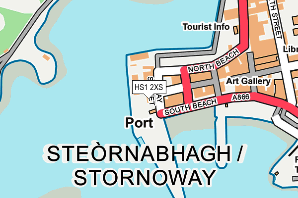 HS1 2XS map - OS OpenMap – Local (Ordnance Survey)