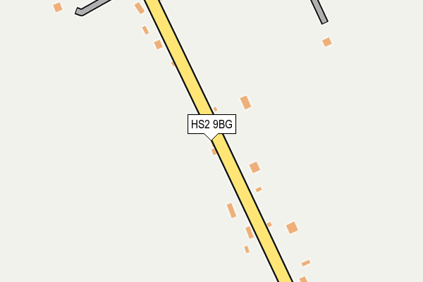 HS2 9BG map - OS OpenMap – Local (Ordnance Survey) HS2 9BG map - OS OpenMap – Local (Ordnance Survey)