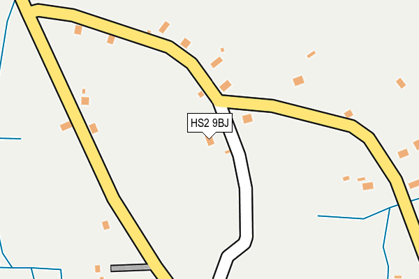 HS2 9BJ map - OS OpenMap – Local (Ordnance Survey)