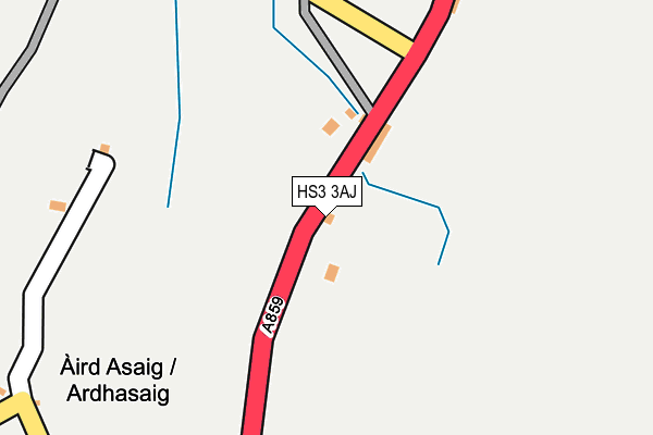 HS3 3AJ map - OS OpenMap – Local (Ordnance Survey) HS3 3AJ map - OS OpenMap – Local (Ordnance Survey)