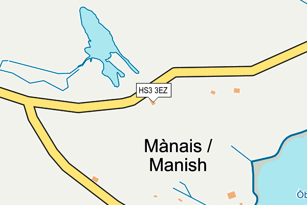 HS3 3EZ map - OS OpenMap – Local (Ordnance Survey)