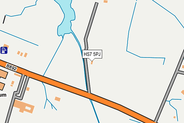 HS7 5PJ map - OS OpenMap – Local (Ordnance Survey) HS7 5PJ map - OS OpenMap – Local (Ordnance Survey)