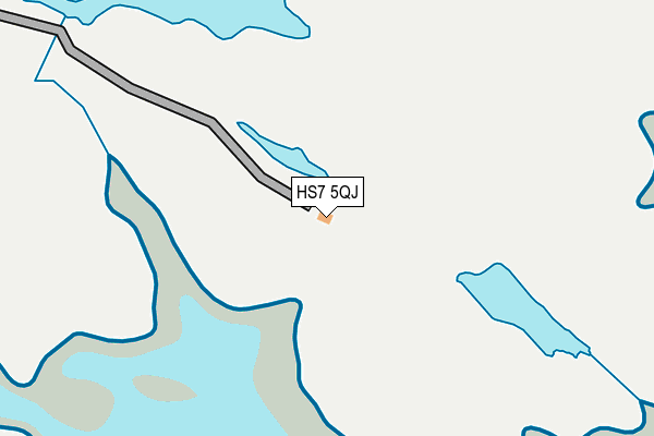 HS7 5QJ map - OS OpenMap – Local (Ordnance Survey) HS7 5QJ map - OS OpenMap – Local (Ordnance Survey)