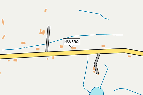HS8 5RQ map - OS OpenMap – Local (Ordnance Survey) HS8 5RQ map - OS OpenMap – Local (Ordnance Survey)
