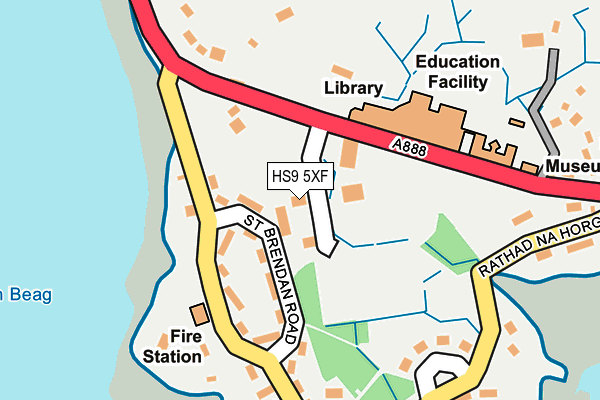 HS9 5XF map - OS OpenMap – Local (Ordnance Survey) HS9 5XF map - OS OpenMap – Local (Ordnance Survey)