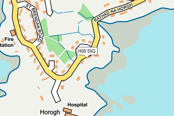 HS9 5XQ map - OS OpenMap – Local (Ordnance Survey) HS9 5XQ map - OS OpenMap – Local (Ordnance Survey)