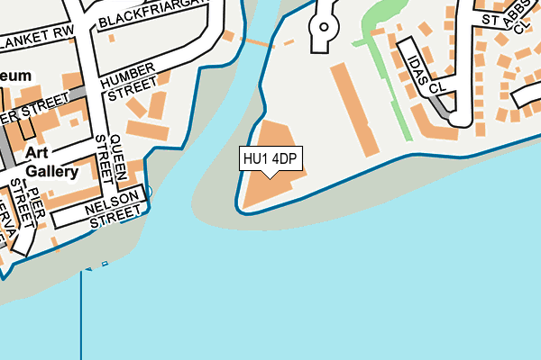 HU1 4DP map - OS OpenMap – Local (Ordnance Survey) HU1 4DP map - OS OpenMap – Local (Ordnance Survey)