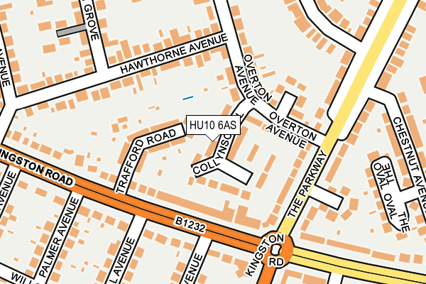 HU10 6AS map - OS OpenMap – Local (Ordnance Survey) HU10 6AS map - OS OpenMap – Local (Ordnance Survey)