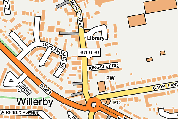 HU10 6BU map - OS OpenMap – Local (Ordnance Survey) HU10 6BU map - OS OpenMap – Local (Ordnance Survey)