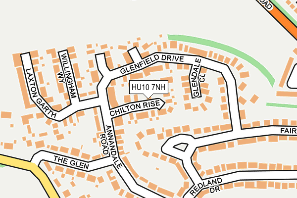 HU10 7NH map - OS OpenMap – Local (Ordnance Survey) HU10 7NH map - OS OpenMap – Local (Ordnance Survey)