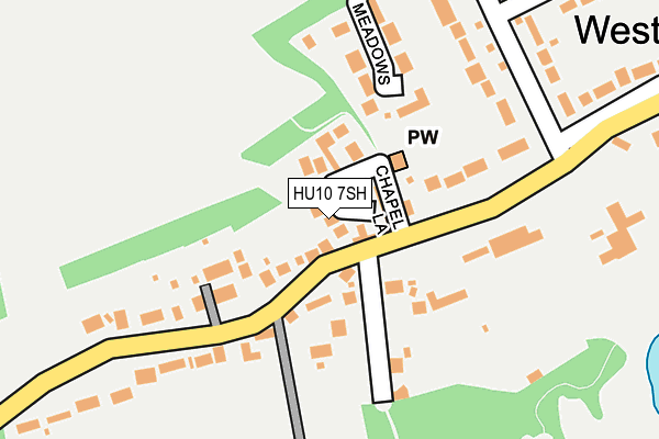 HU10 7SH map - OS OpenMap – Local (Ordnance Survey) HU10 7SH map - OS OpenMap – Local (Ordnance Survey)