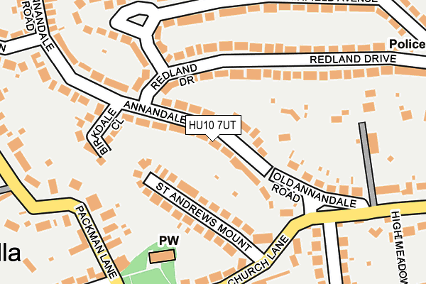 HU10 7UT map - OS OpenMap – Local (Ordnance Survey) HU10 7UT map - OS OpenMap – Local (Ordnance Survey)