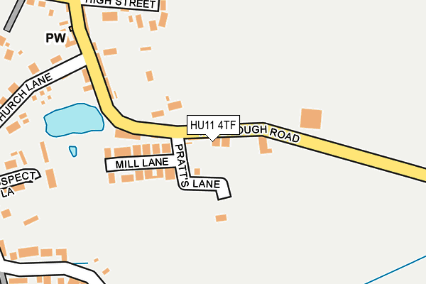 HU11 4TF map - OS OpenMap – Local (Ordnance Survey) HU11 4TF map - OS OpenMap – Local (Ordnance Survey)