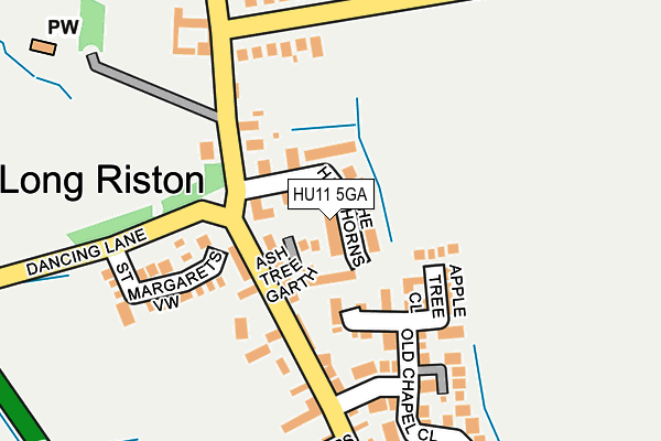 HU11 5GA map - OS OpenMap – Local (Ordnance Survey) HU11 5GA map - OS OpenMap – Local (Ordnance Survey)