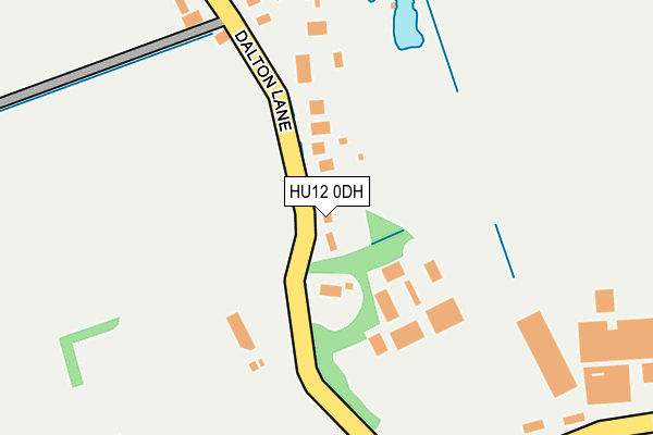 HU12 0DH map - OS OpenMap – Local (Ordnance Survey) HU12 0DH map - OS OpenMap – Local (Ordnance Survey)