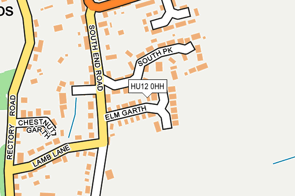 HU12 0HH map - OS OpenMap – Local (Ordnance Survey) HU12 0HH map - OS OpenMap – Local (Ordnance Survey)