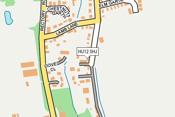 HU12 0HJ map - OS OpenMap – Local (Ordnance Survey) HU12 0HJ map - OS OpenMap – Local (Ordnance Survey)