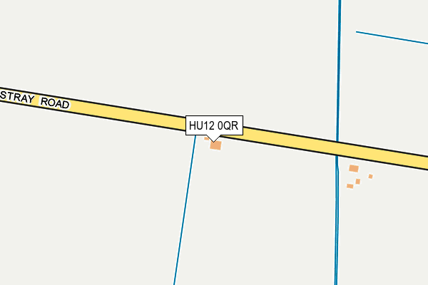 HU12 0QR map - OS OpenMap – Local (Ordnance Survey) HU12 0QR map - OS OpenMap – Local (Ordnance Survey)