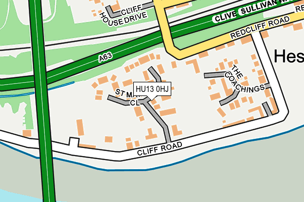 HU13 0HJ map - OS OpenMap – Local (Ordnance Survey) HU13 0HJ map - OS OpenMap – Local (Ordnance Survey)