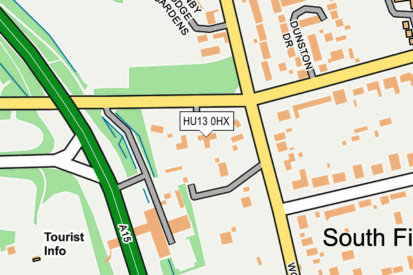 HU13 0HX map - OS OpenMap – Local (Ordnance Survey) HU13 0HX map - OS OpenMap – Local (Ordnance Survey)