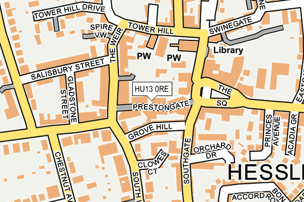 HU13 0RE map - OS OpenMap – Local (Ordnance Survey) HU13 0RE map - OS OpenMap – Local (Ordnance Survey)