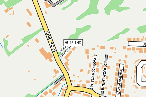HU15 1HD map - OS OpenMap – Local (Ordnance Survey) HU15 1HD map - OS OpenMap – Local (Ordnance Survey)
