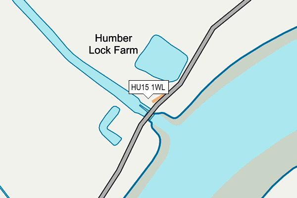 HU15 1WL map - OS OpenMap – Local (Ordnance Survey) HU15 1WL map - OS OpenMap – Local (Ordnance Survey)