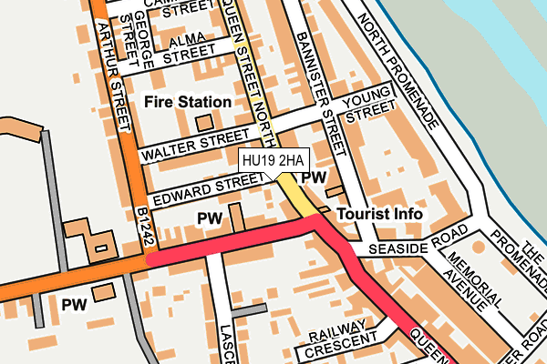 HU19 2HA map - OS OpenMap – Local (Ordnance Survey) HU19 2HA map - OS OpenMap – Local (Ordnance Survey)