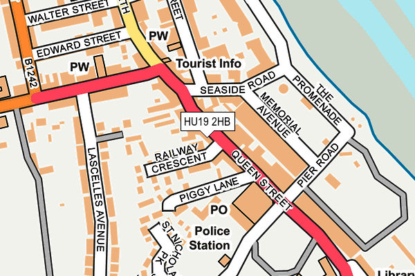 HU19 2HB map - OS OpenMap – Local (Ordnance Survey) HU19 2HB map - OS OpenMap – Local (Ordnance Survey)