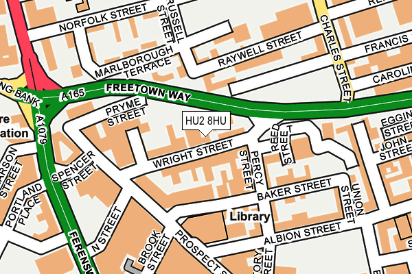 HU2 8HU map - OS OpenMap – Local (Ordnance Survey) HU2 8HU map - OS OpenMap – Local (Ordnance Survey)
